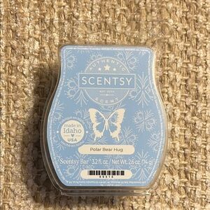 Scentsy Polar Bear Hug Scent Bar - Soft Blue